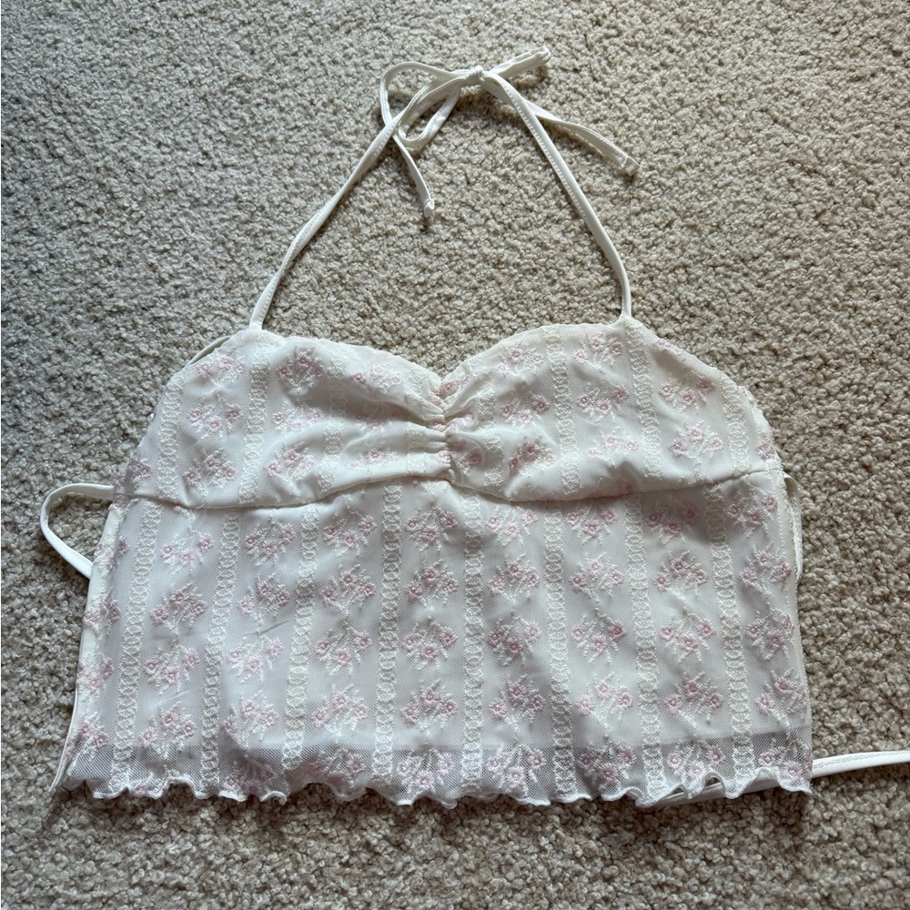 Floral tank top garage